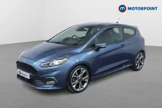 Ford Fiesta St-Line X Edition Manual Petrol-Electric Hybrid Hatchback - Stock Number (1493304) - Passenger side front corner