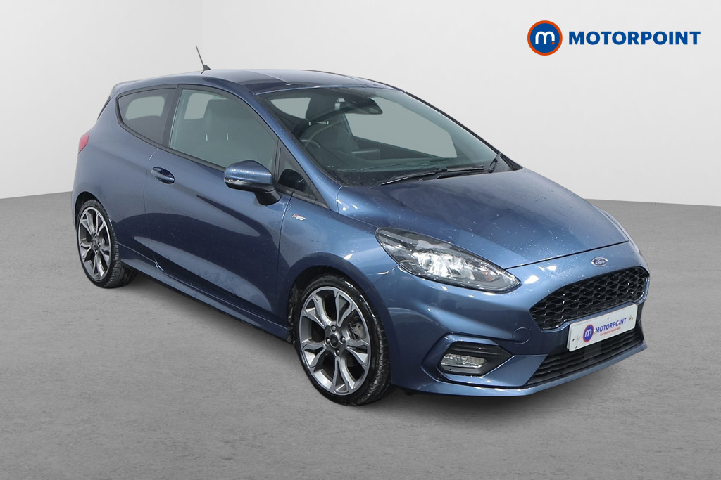 Ford Fiesta St-Line X Edition Manual Petrol-Electric Hybrid Hatchback - Stock Number (1493304) - Drivers side front corner