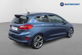 Ford Fiesta St-Line X Edition Manual Petrol-Electric Hybrid Hatchback - Stock Number (1493304) - Drivers side rear corner