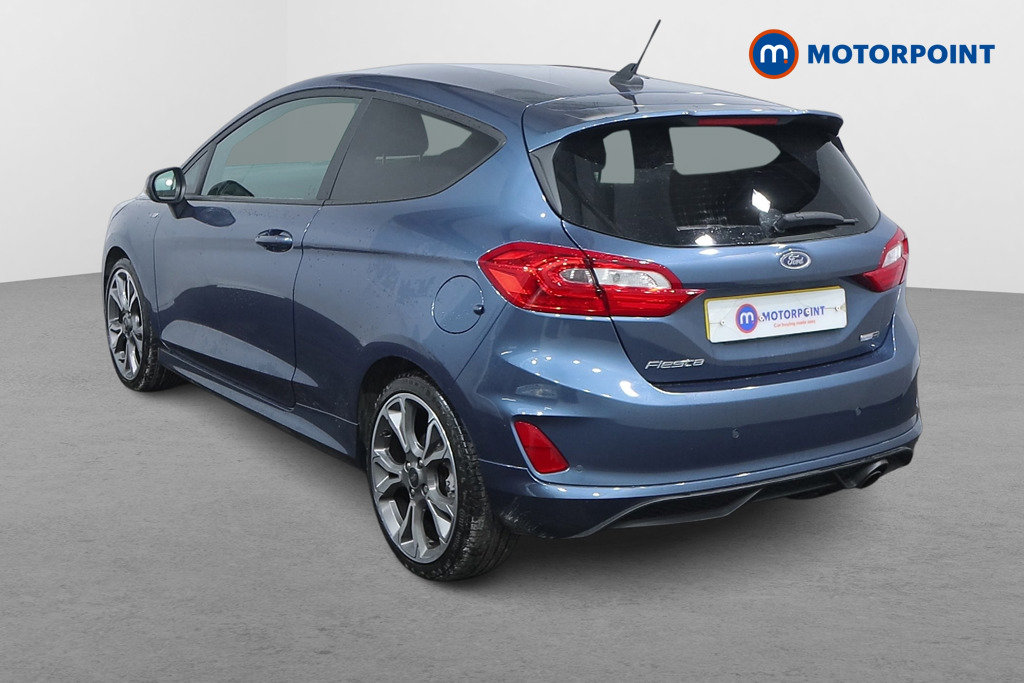 Ford Fiesta St-Line X Edition Manual Petrol-Electric Hybrid Hatchback - Stock Number (1493304) - Passenger side rear corner