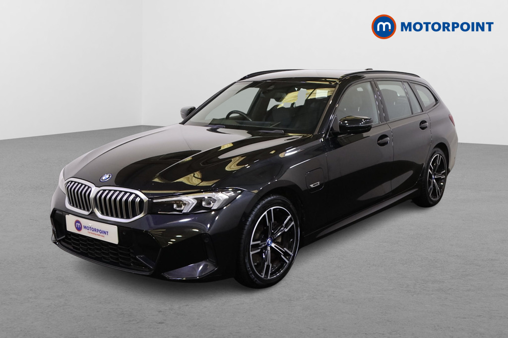 BMW 3 Series M Sport Automatic Petrol Plug-In Hybrid Estate - Stock Number (1494576) - Passenger side front corner