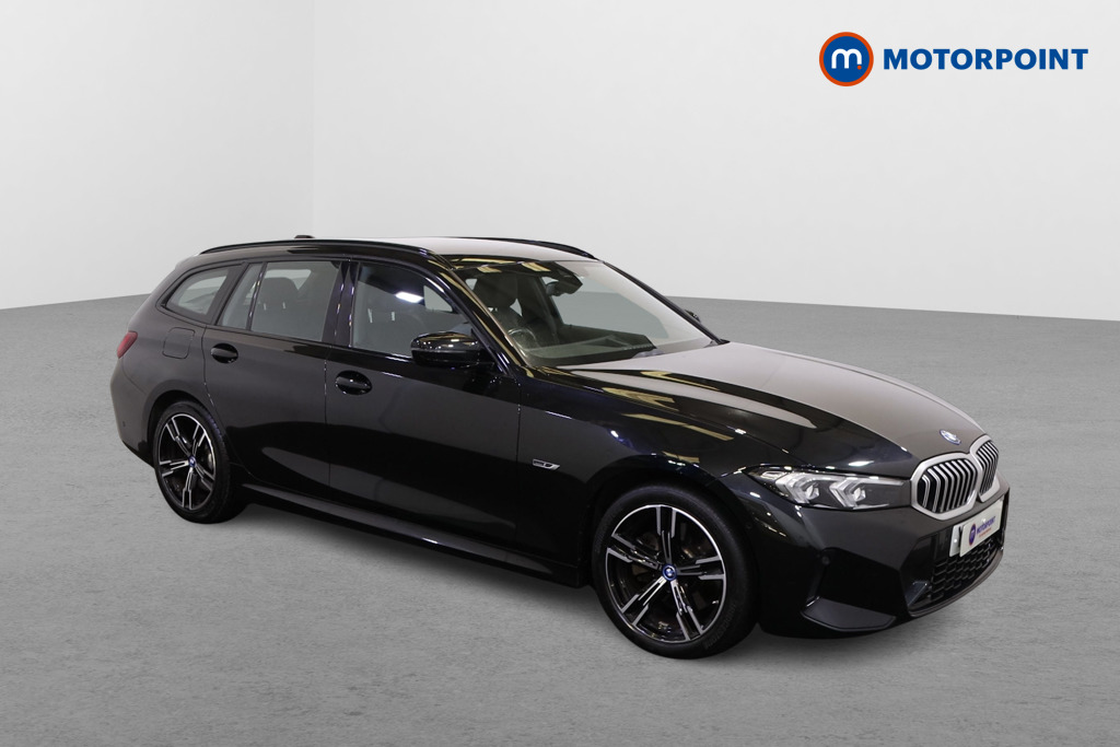 BMW 3 Series M Sport Automatic Petrol Plug-In Hybrid Estate - Stock Number (1494576) - Drivers side front corner