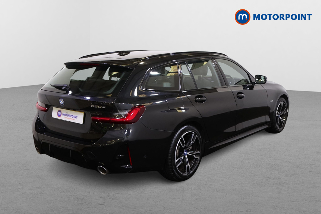 BMW 3 Series M Sport Automatic Petrol Plug-In Hybrid Estate - Stock Number (1494576) - Drivers side rear corner