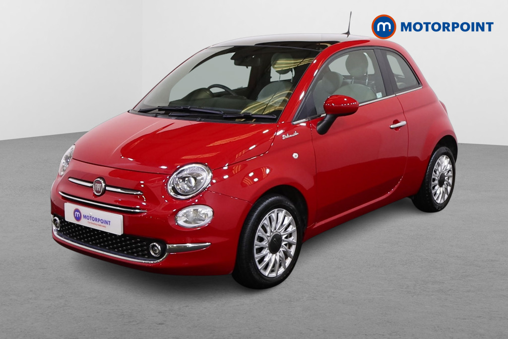 Fiat 500 Dolcevita Manual Petrol-Electric Hybrid Hatchback - Stock Number (1498267) - Passenger side front corner