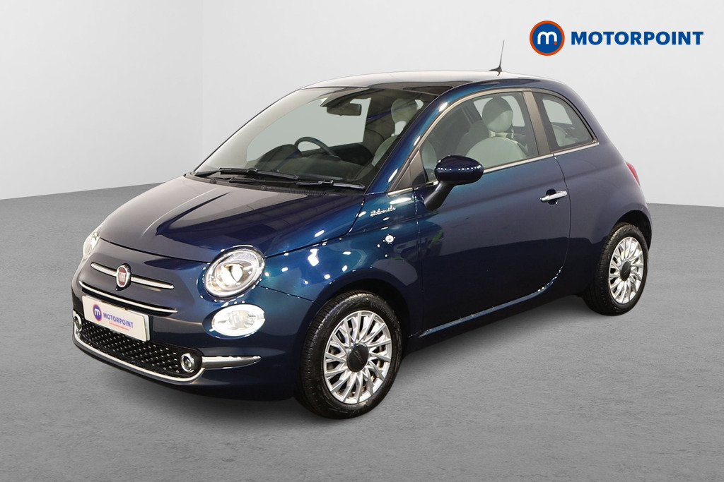 Fiat 500 Dolcevita Manual Petrol-Electric Hybrid Hatchback - Stock Number (1499885) - Passenger side front corner