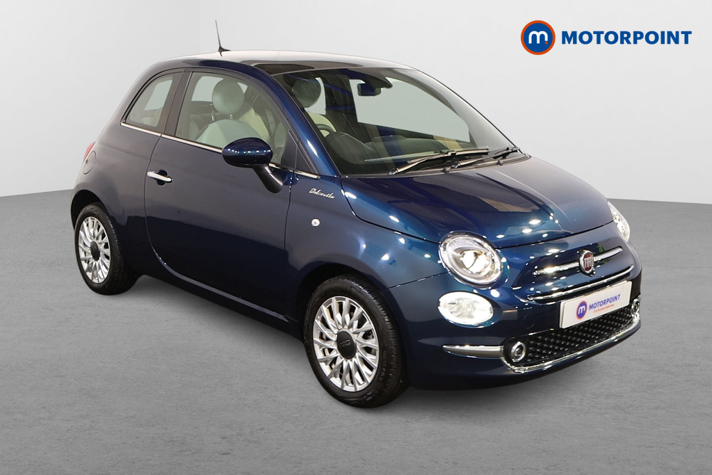 Fiat 500 Dolcevita Manual Petrol-Electric Hybrid Hatchback - Stock Number (1499885) - Drivers side front corner