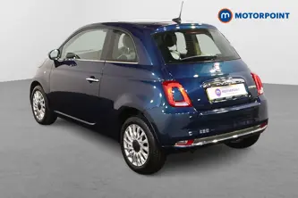 Fiat 500 Dolcevita Manual Petrol-Electric Hybrid Hatchback - Stock Number (1499885) - Passenger side rear corner