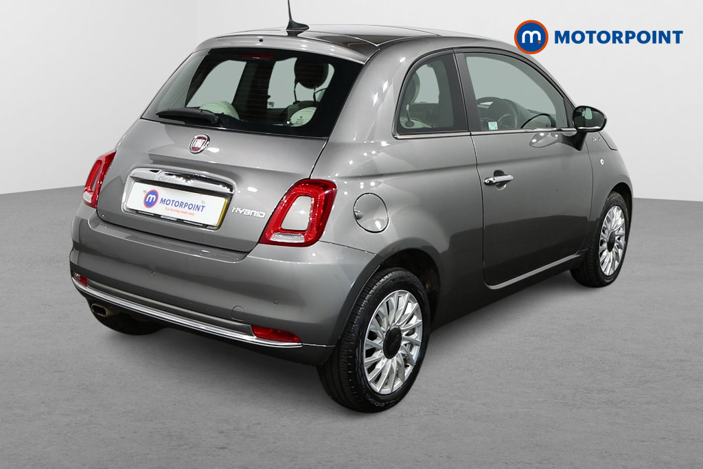 Fiat 500 Dolcevita Manual Petrol-Electric Hybrid Hatchback - Stock Number (1500952) - Drivers side rear corner