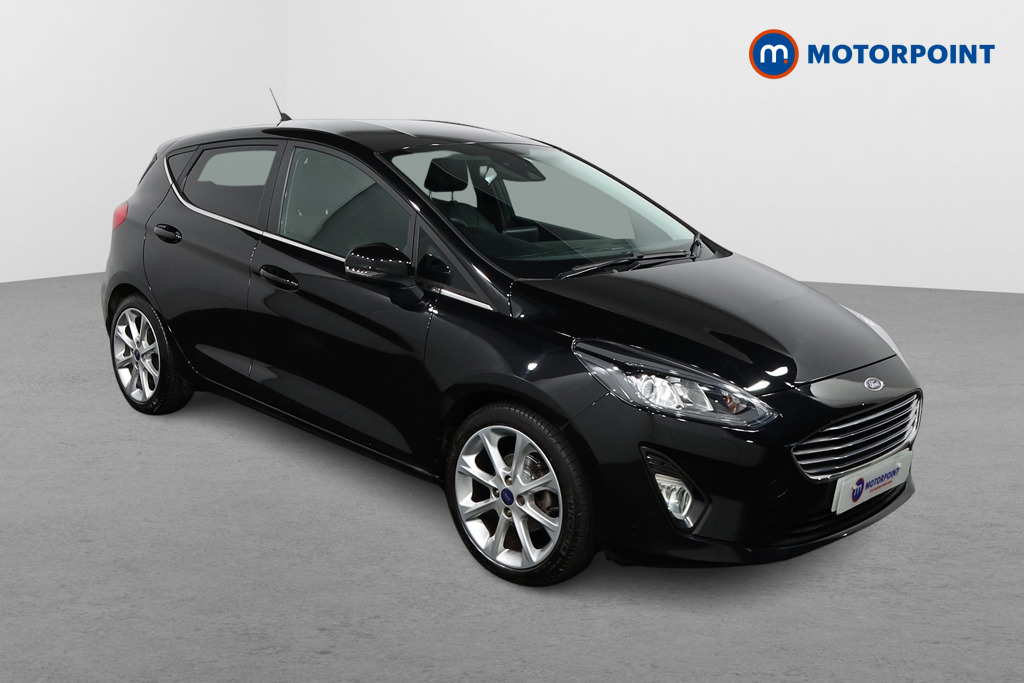 Ford Fiesta Titanium X Manual Petrol-Electric Hybrid Hatchback - Stock Number (1501454) - Drivers side front corner