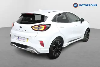 Ford Puma St-Line X Manual Petrol-Electric Hybrid SUV - Stock Number (1502081) - Drivers side rear corner