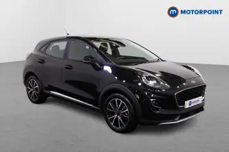 Ford Puma Titanium Manual Petrol-Electric Hybrid SUV - Stock Number (1502293) - Drivers side front corner