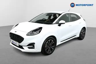 Ford Puma St-Line Automatic Petrol-Electric Hybrid SUV - Stock Number (1502304) - Passenger side front corner