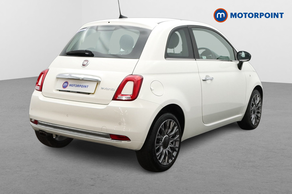 Fiat 500 Star Manual Petrol-Electric Hybrid Hatchback - Stock Number (1488850) - Drivers side rear corner