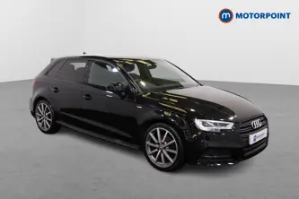 Audi A3 Black Edition Manual Petrol Hatchback - Stock Number (1488948) - Drivers side front corner