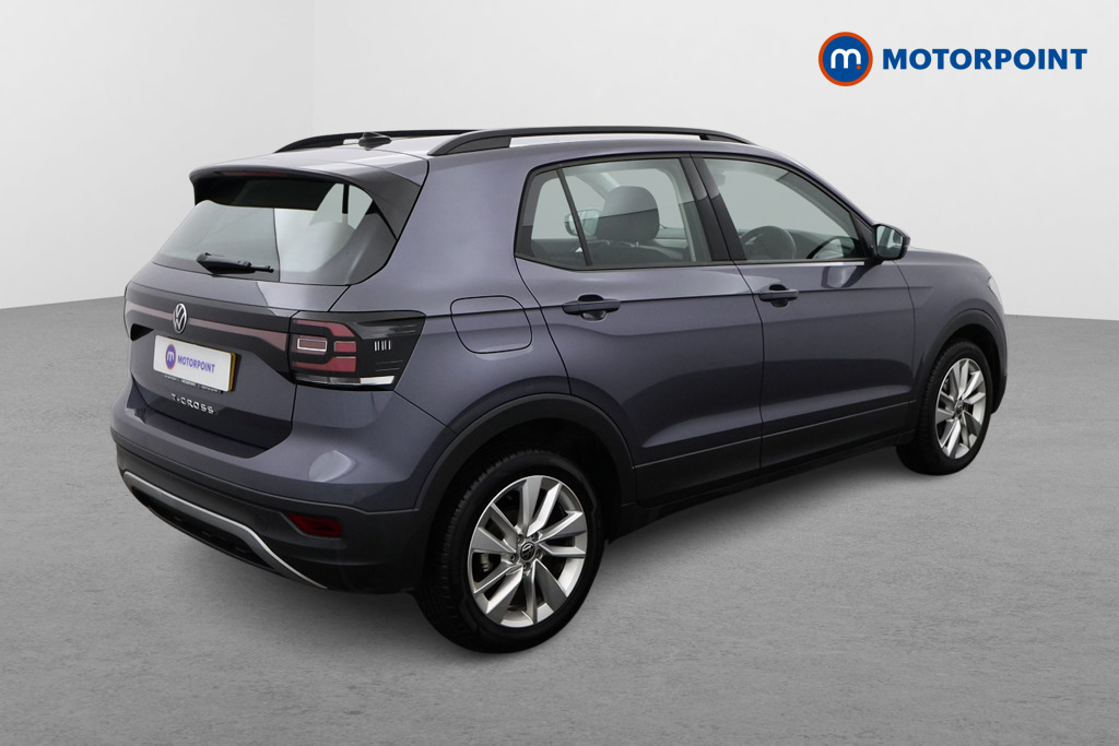 Volkswagen T-Cross SE Manual Petrol SUV - Stock Number (1496910) - Drivers side rear corner