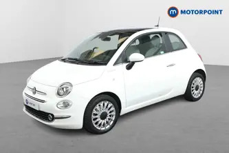 Fiat 500 Dolcevita Manual Petrol-Electric Hybrid Hatchback - Stock Number (1498048) - Passenger side front corner