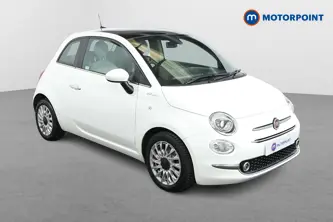 Fiat 500 Dolcevita Manual Petrol-Electric Hybrid Hatchback - Stock Number (1498048) - Drivers side front corner