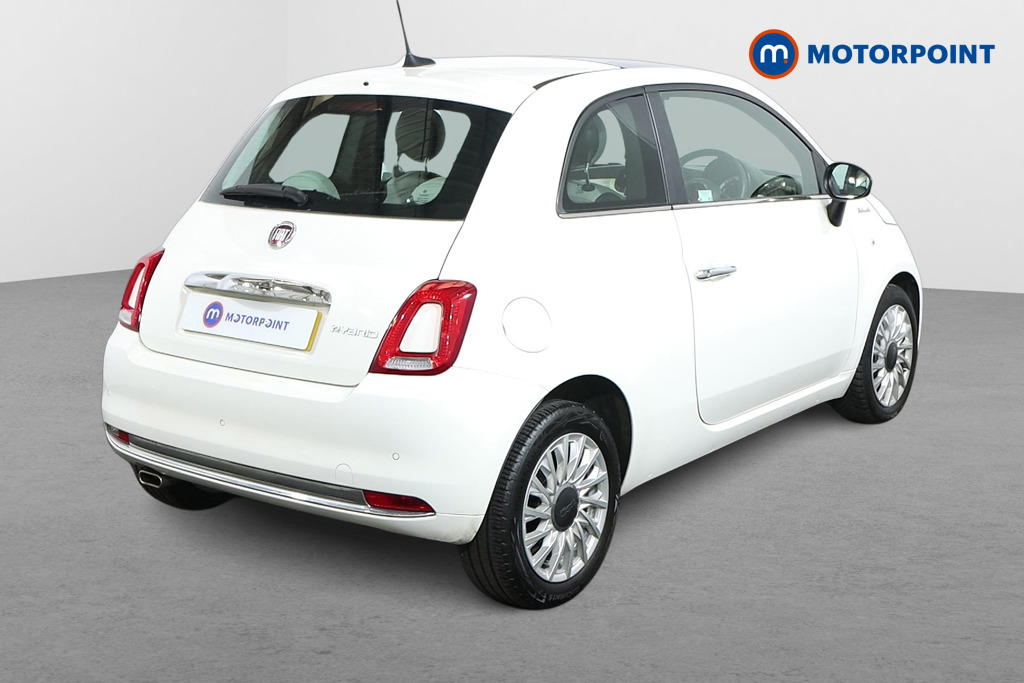 Fiat 500 Dolcevita Manual Petrol-Electric Hybrid Hatchback - Stock Number (1498048) - Drivers side rear corner