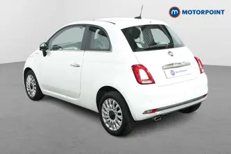 Fiat 500 Dolcevita Manual Petrol-Electric Hybrid Hatchback - Stock Number (1498048) - Passenger side rear corner