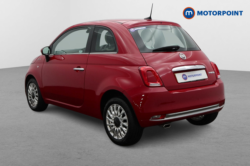 Fiat 500 Dolcevita Manual Petrol-Electric Hybrid Hatchback - Stock Number (1498265) - Passenger side rear corner