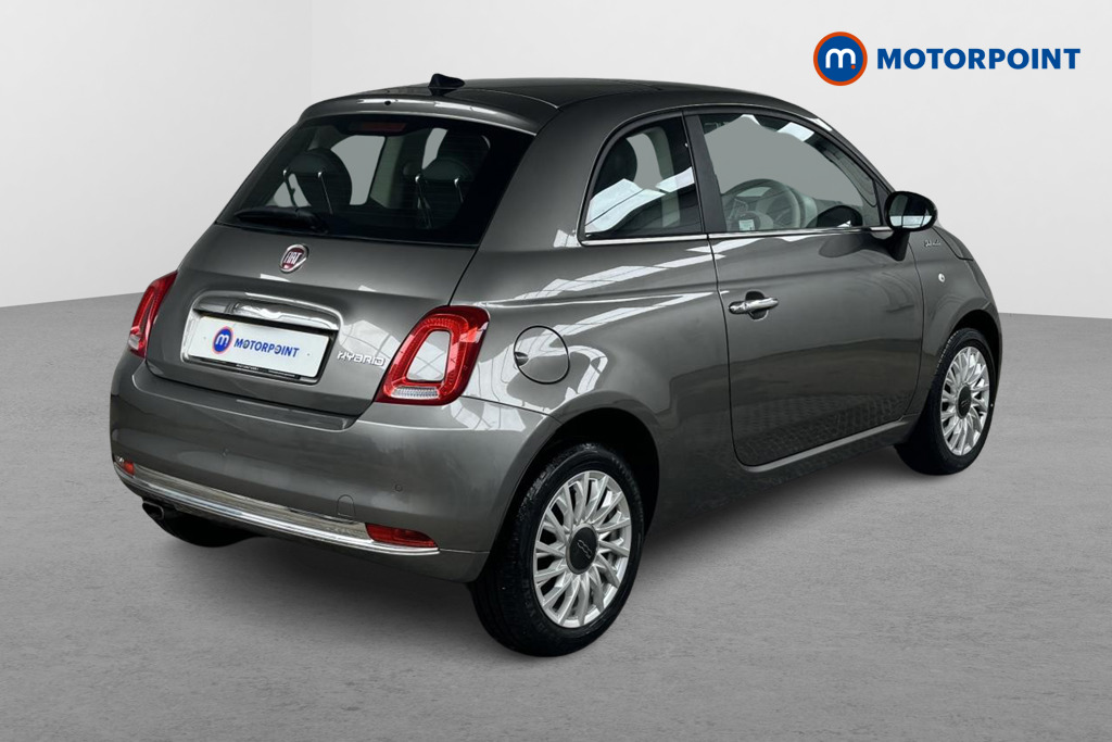 Fiat 500 Dolcevita Manual Petrol-Electric Hybrid Hatchback - Stock Number (1499398) - Drivers side rear corner