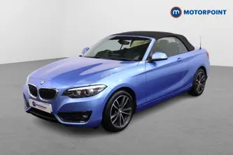 BMW 2 Series Sport Automatic Diesel Convertible - Stock Number (1499681) - Passenger side front corner