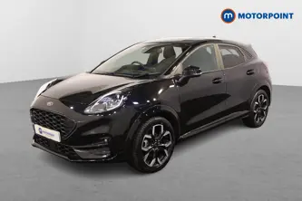 Ford Puma St-Line X Manual Petrol-Electric Hybrid SUV - Stock Number (1501132) - Passenger side front corner