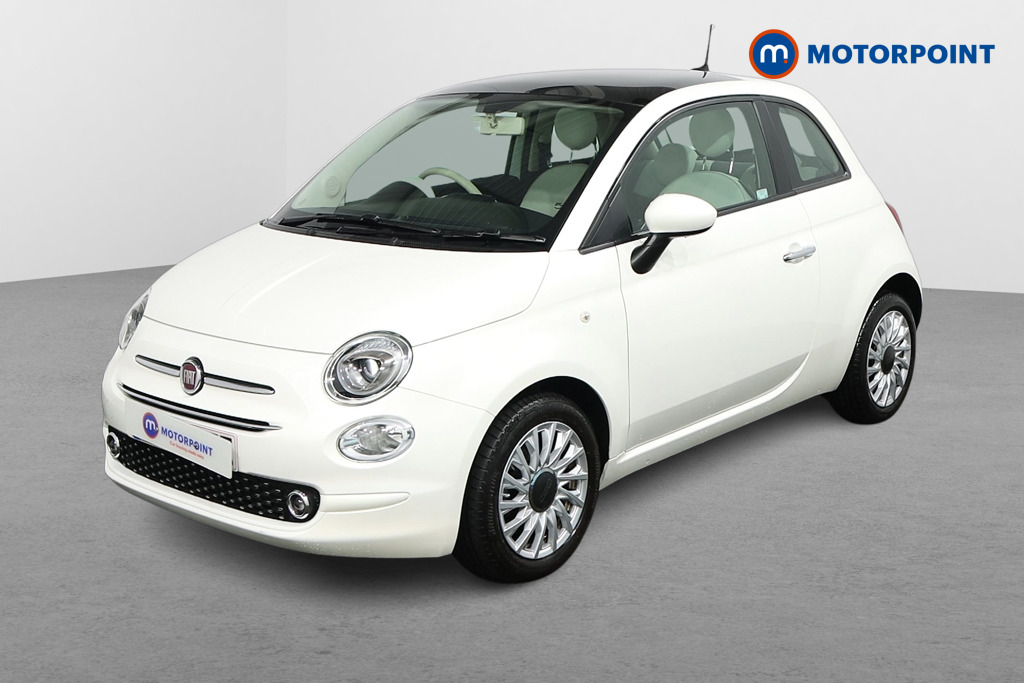 Fiat 500 Lounge Manual Petrol-Electric Hybrid Hatchback - Stock Number (1503112) - Passenger side front corner