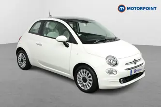 Fiat 500 Lounge Manual Petrol-Electric Hybrid Hatchback - Stock Number (1503112) - Drivers side front corner