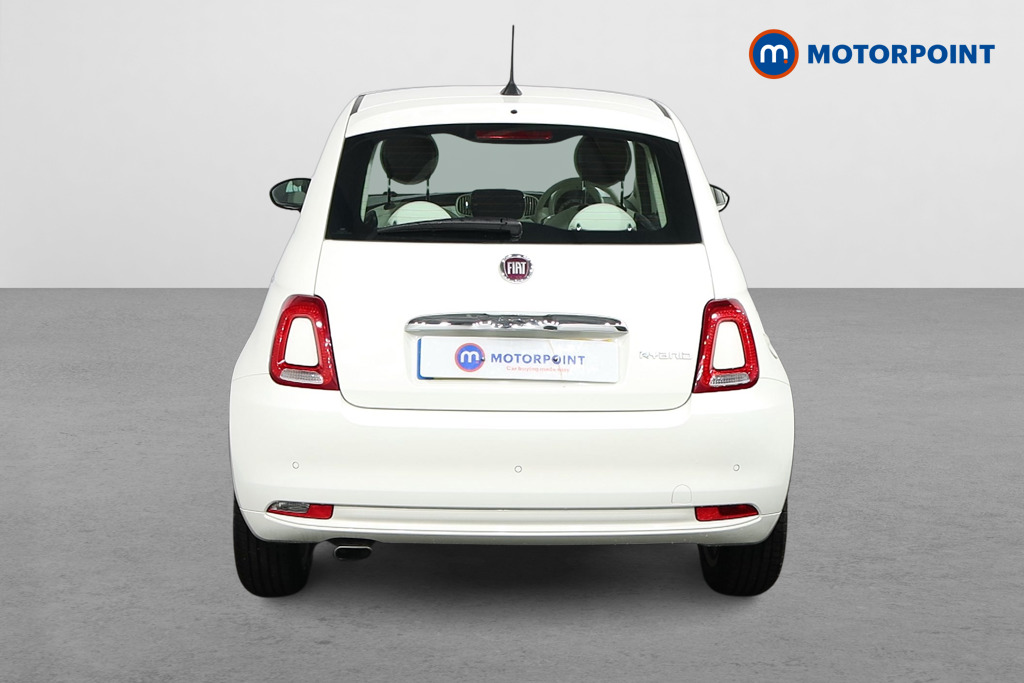 Fiat 500 Lounge Manual Petrol-Electric Hybrid Hatchback - Stock Number (1503112) - Rear bumper