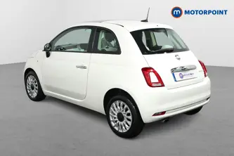 Fiat 500 Lounge Manual Petrol-Electric Hybrid Hatchback - Stock Number (1503112) - Passenger side rear corner