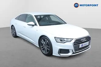 Audi A6 S Line Automatic Petrol Saloon - Stock Number (1503130) - Drivers side front corner