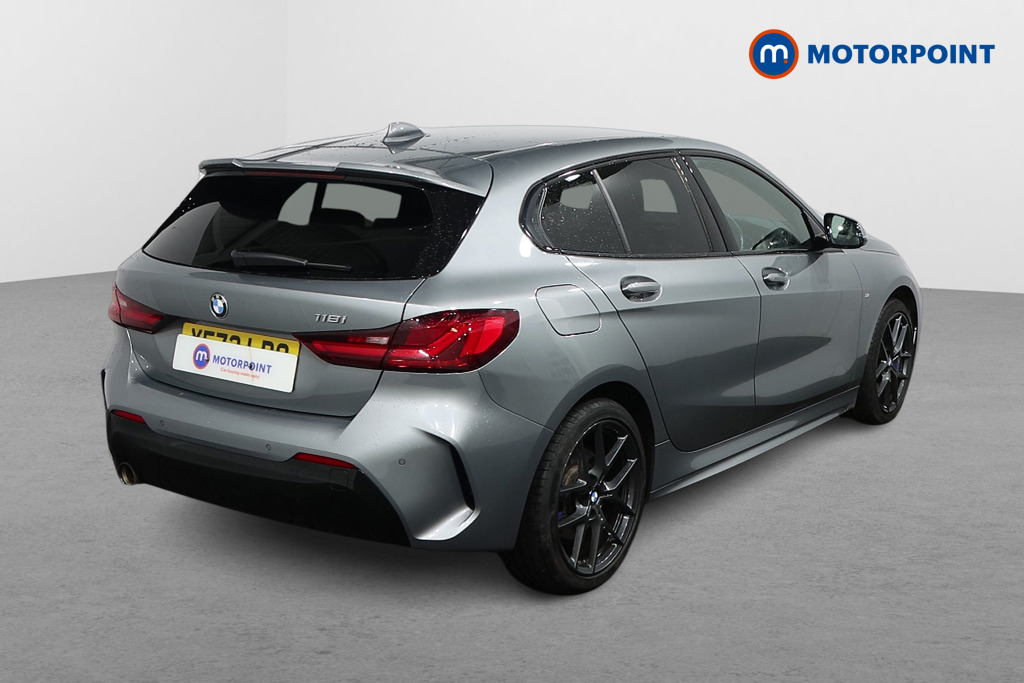 BMW 1 Series M Sport Automatic Petrol Hatchback - Stock Number (1500164) - Drivers side rear corner