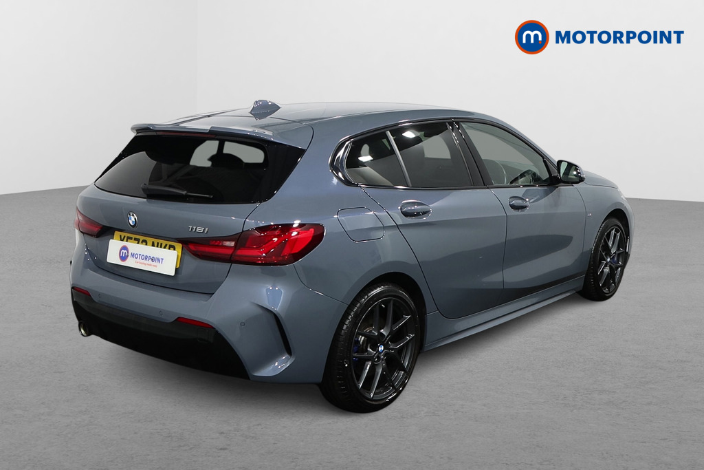 BMW 1 Series M Sport Automatic Petrol Hatchback - Stock Number (1500279) - Drivers side rear corner