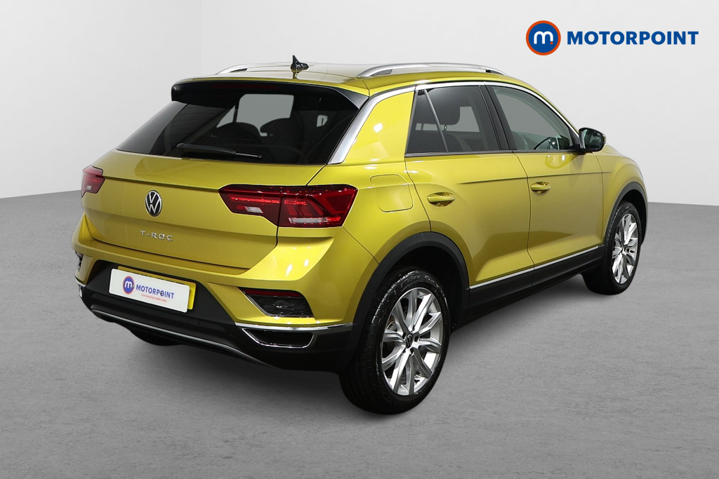 Volkswagen T-Roc SEL Automatic Petrol SUV - Stock Number (1503340) - Drivers side rear corner