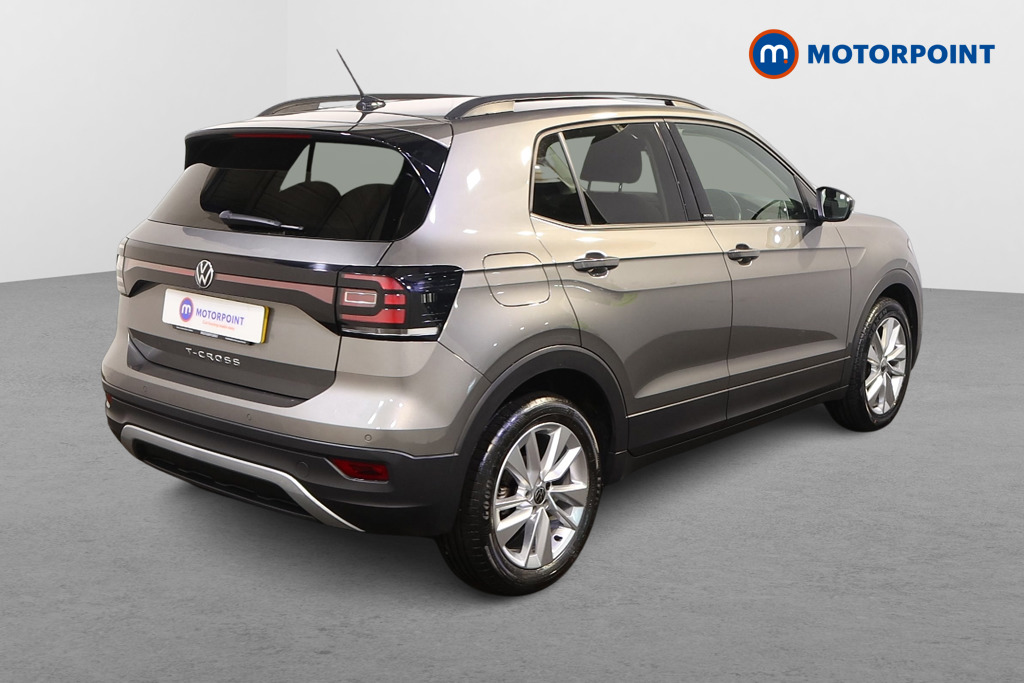 Volkswagen T-Cross Active Automatic Petrol SUV - Stock Number (1497937) - Drivers side rear corner