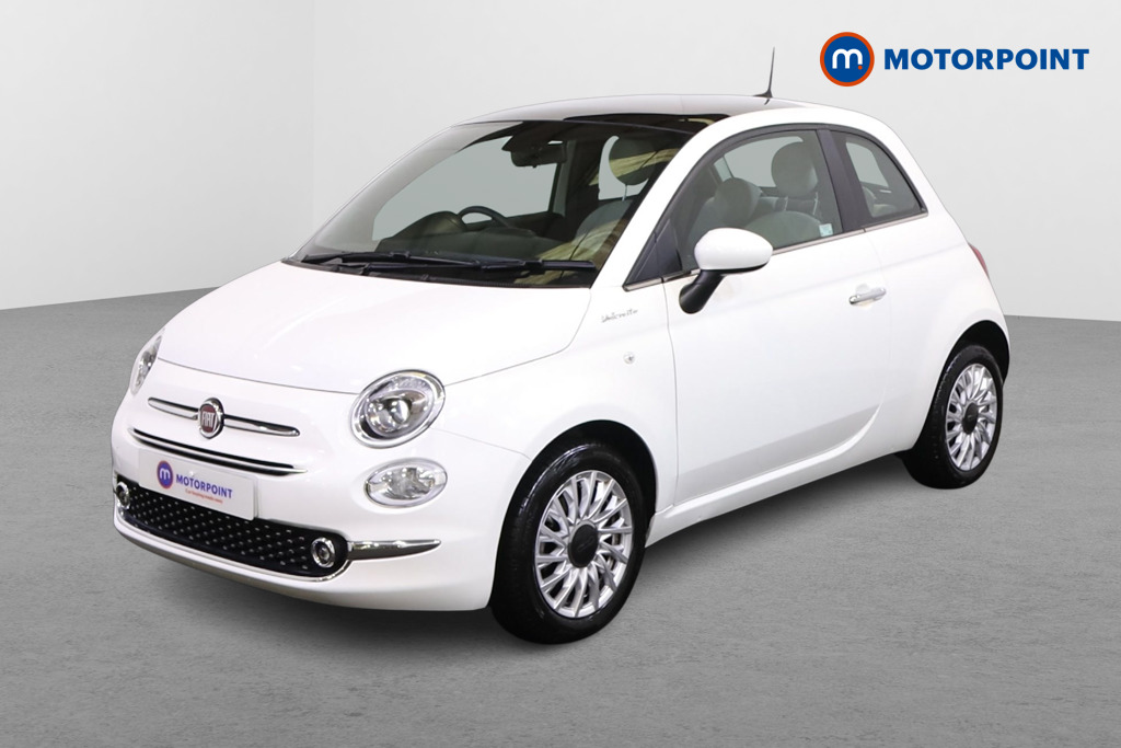 Fiat 500 Dolcevita Manual Petrol-Electric Hybrid Hatchback - Stock Number (1498253) - Passenger side front corner