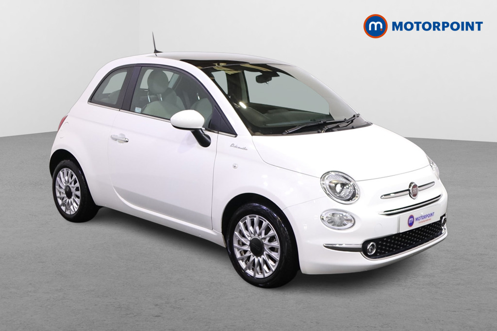 Fiat 500 Dolcevita Manual Petrol-Electric Hybrid Hatchback - Stock Number (1498253) - Drivers side front corner