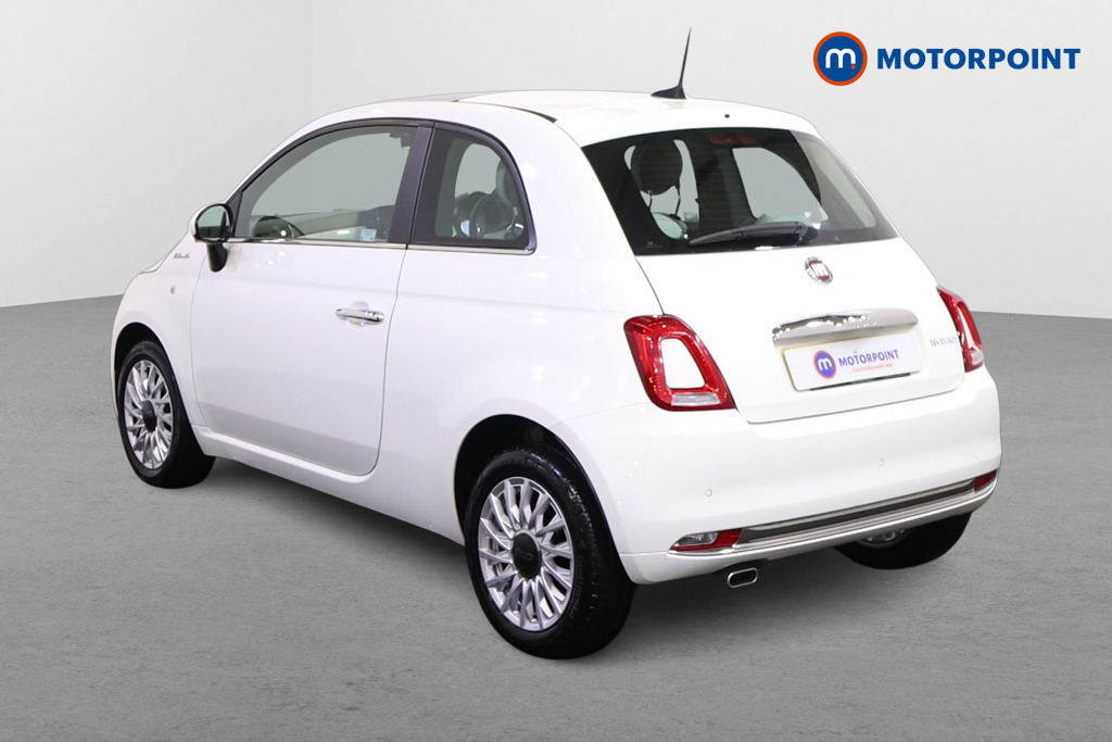 Fiat 500 Dolcevita Manual Petrol-Electric Hybrid Hatchback - Stock Number (1498253) - Passenger side rear corner