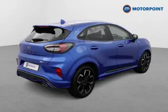 Ford Puma St-Line X Manual Petrol-Electric Hybrid SUV - Stock Number (1498693) - Drivers side rear corner