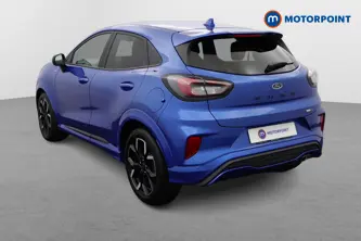 Ford Puma St-Line X Manual Petrol-Electric Hybrid SUV - Stock Number (1498693) - Passenger side rear corner