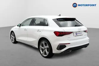 Audi A3 S Line Automatic Petrol Plug-In Hybrid Hatchback - Stock Number (1499504) - Passenger side rear corner