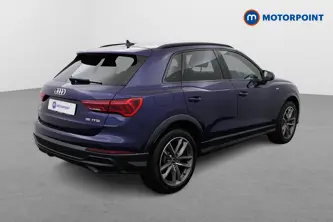 Audi Q3 Black Edition Manual Petrol SUV - Stock Number (1500633) - Drivers side rear corner