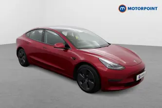 Tesla Model 3 Long Range Automatic Electric Saloon - Stock Number (1501395) - Drivers side front corner