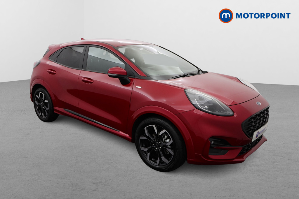 Ford Puma St-Line X Manual Petrol-Electric Hybrid SUV - Stock Number (1504432) - Drivers side front corner