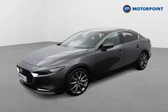 Mazda 3 Gt Sport Manual Petrol-Electric Hybrid Saloon - Stock Number (1497982) - Passenger side front corner