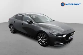 Mazda 3 Gt Sport Manual Petrol-Electric Hybrid Saloon - Stock Number (1497982) - Drivers side front corner