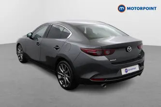 Mazda 3 Gt Sport Manual Petrol-Electric Hybrid Saloon - Stock Number (1497982) - Passenger side rear corner