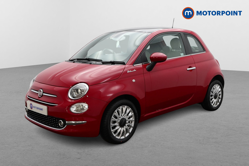 Fiat 500 Dolcevita Manual Petrol-Electric Hybrid Hatchback - Stock Number (1498250) - Passenger side front corner