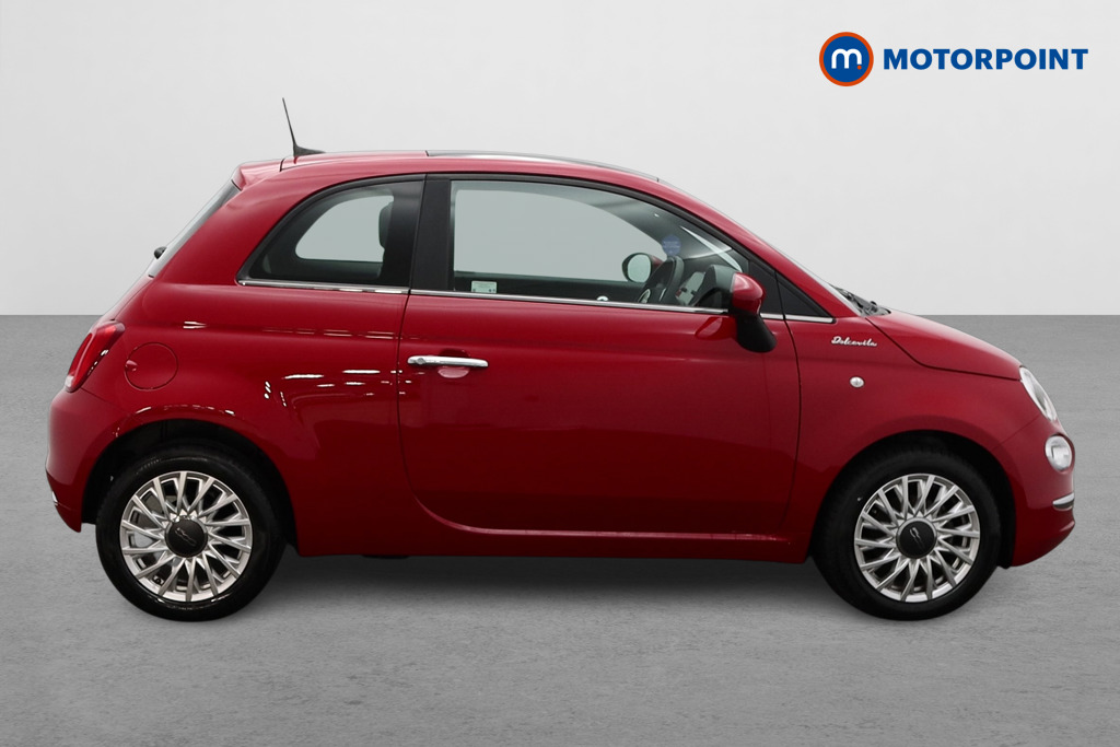 Fiat 500 Dolcevita Manual Petrol-Electric Hybrid Hatchback - Stock Number (1498250) - Drivers side